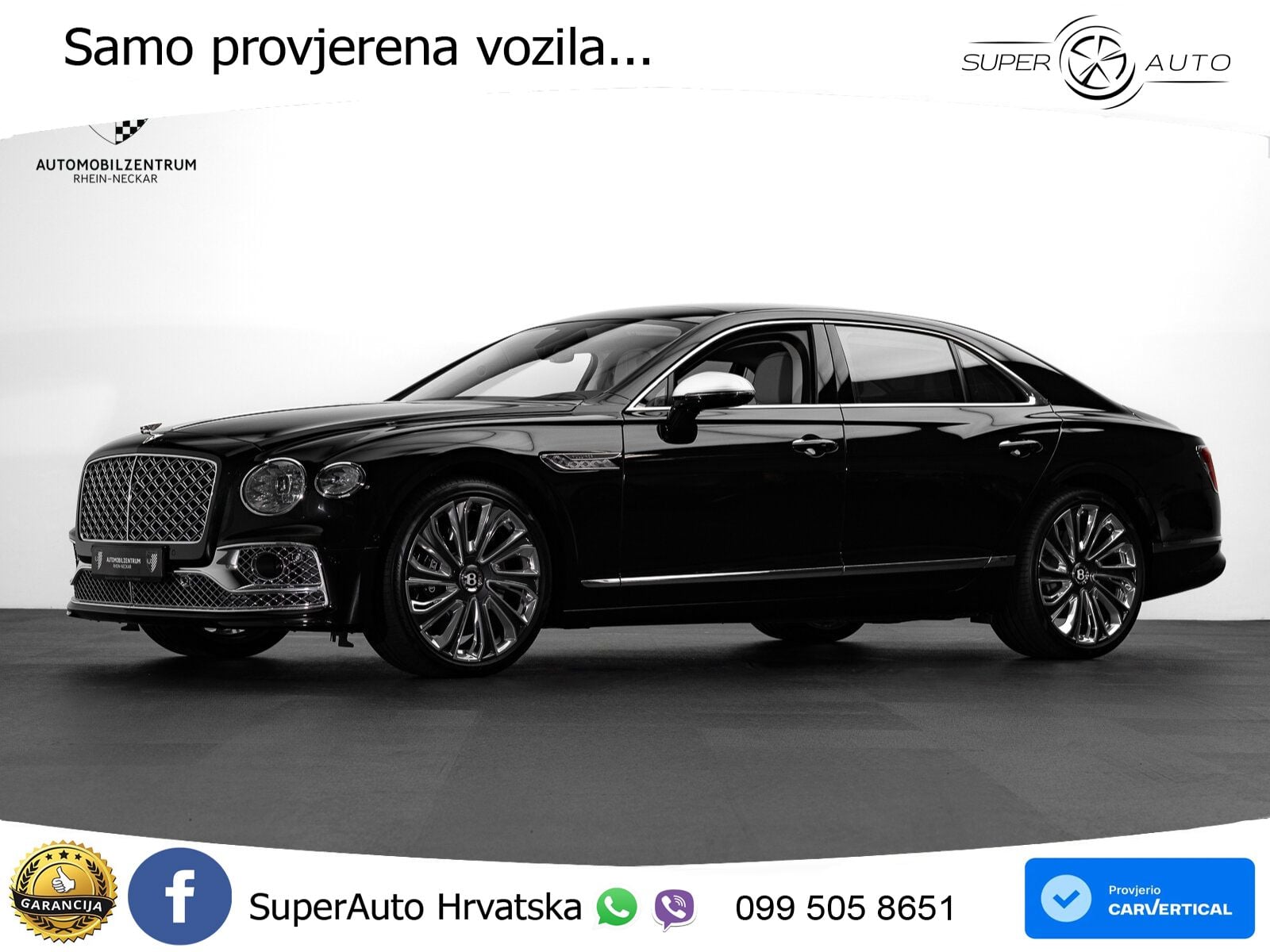 Bentley Flying Spur III 6.0 W12 (635 KS) AWD Automatic LED+GR SJED+ACC