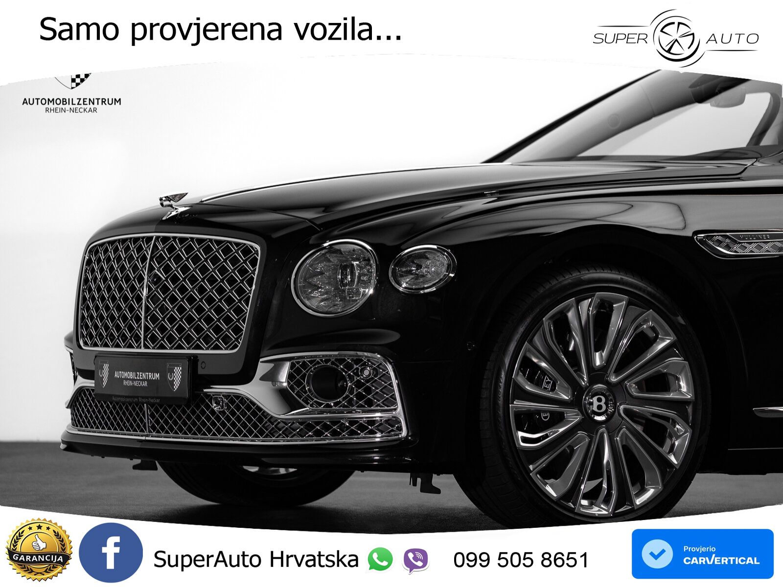 Bentley Flying Spur III 6.0 W12 (635 KS) AWD Automatic LED+GR SJED+ACC