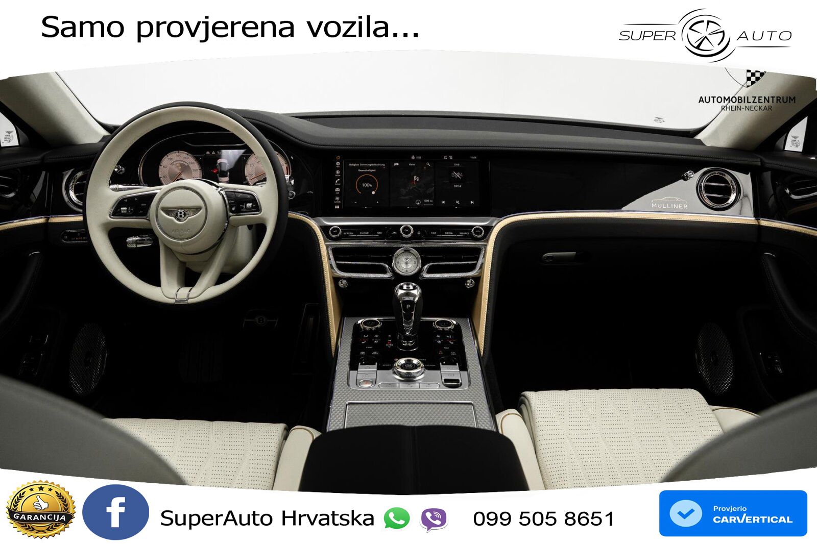 Bentley Flying Spur III 6.0 W12 (635 KS) AWD Automatic LED+GR SJED+ACC