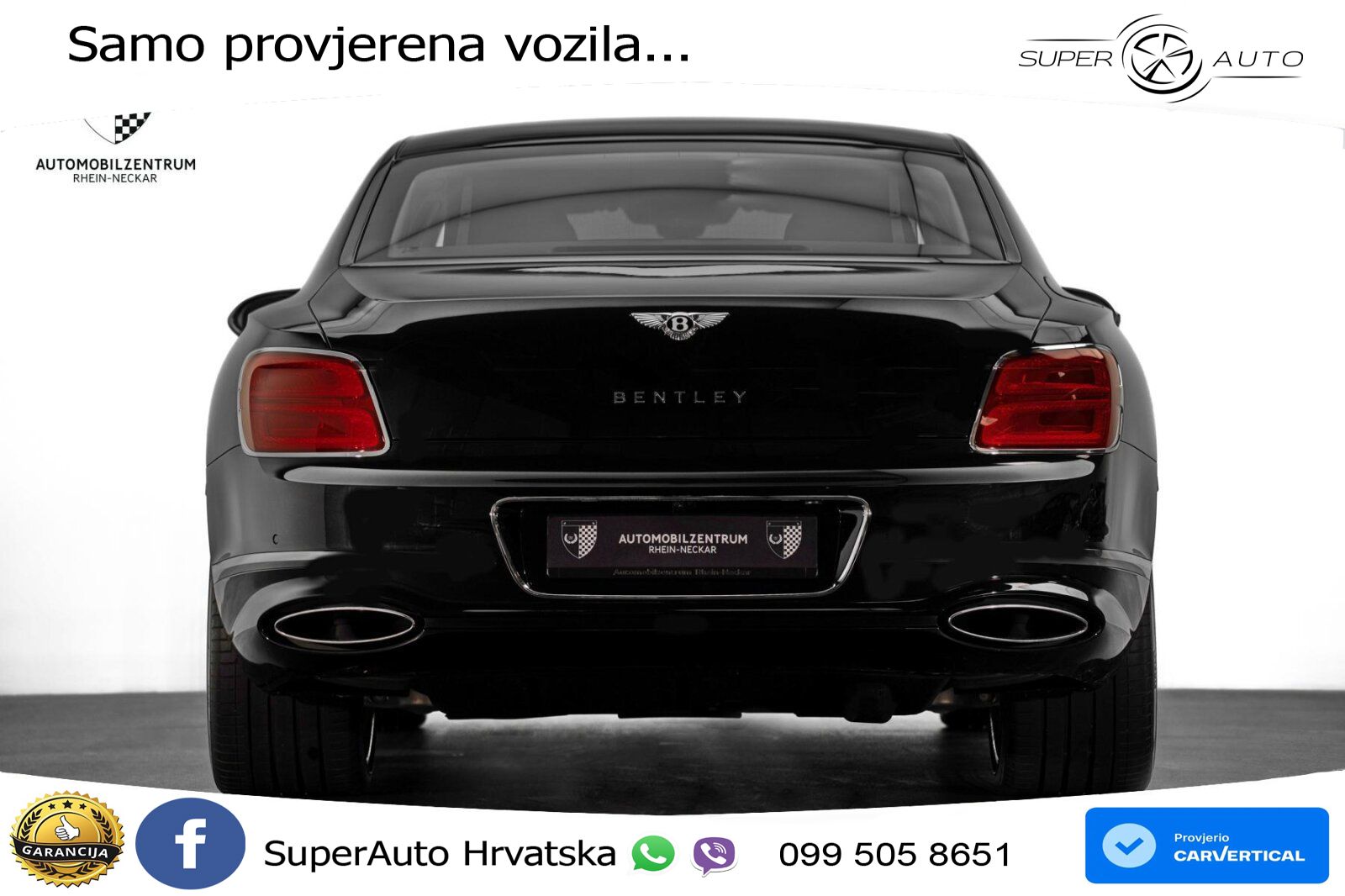 Bentley Flying Spur III 6.0 W12 (635 KS) AWD Automatic LED+GR SJED+ACC