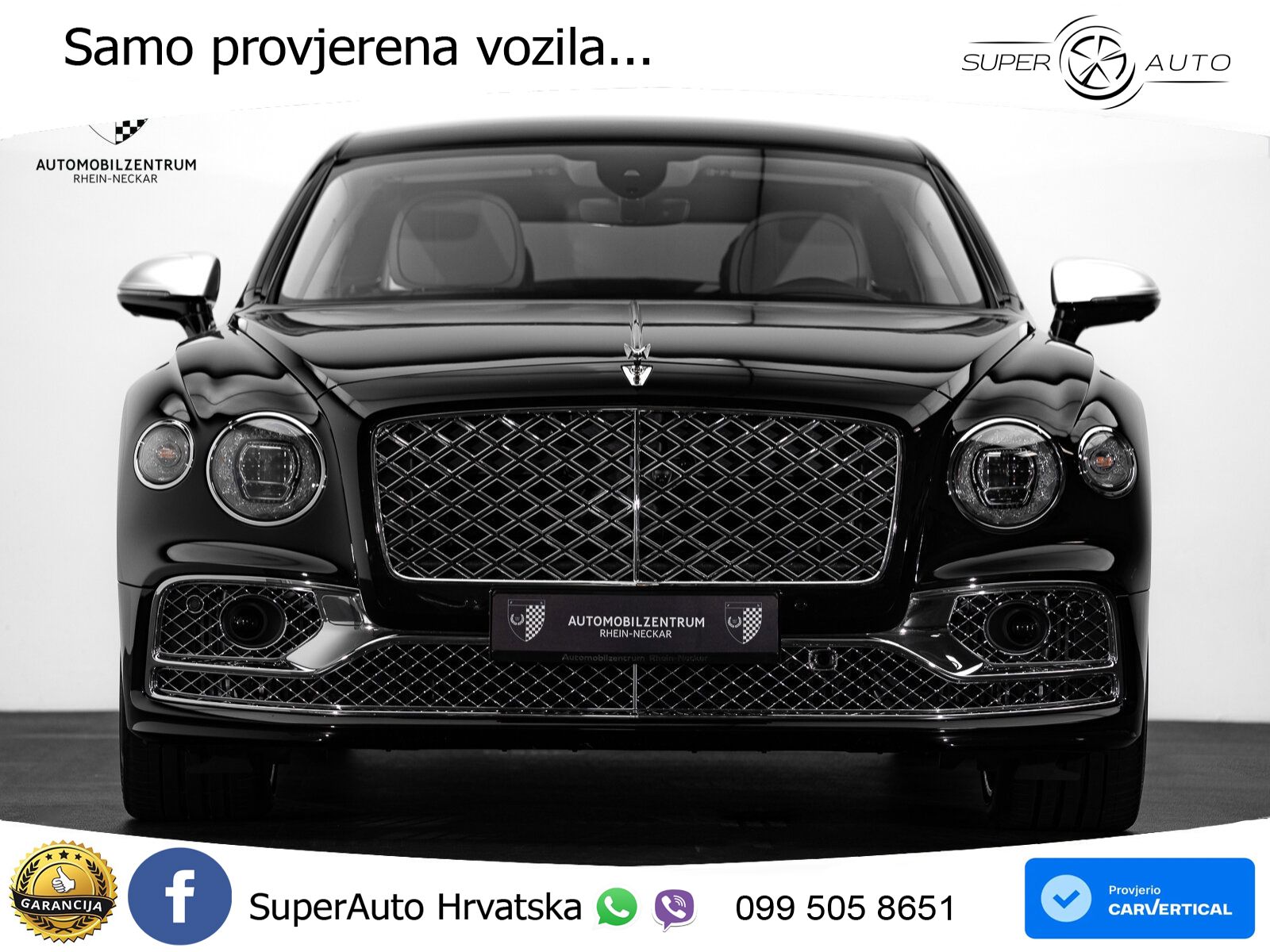 Bentley Flying Spur III 6.0 W12 (635 KS) AWD Automatic LED+GR SJED+ACC