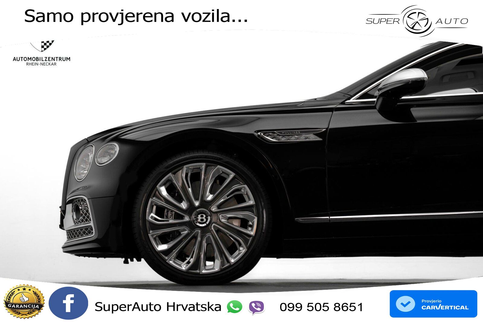 Bentley Flying Spur III 6.0 W12 (635 KS) AWD Automatic LED+GR SJED+ACC