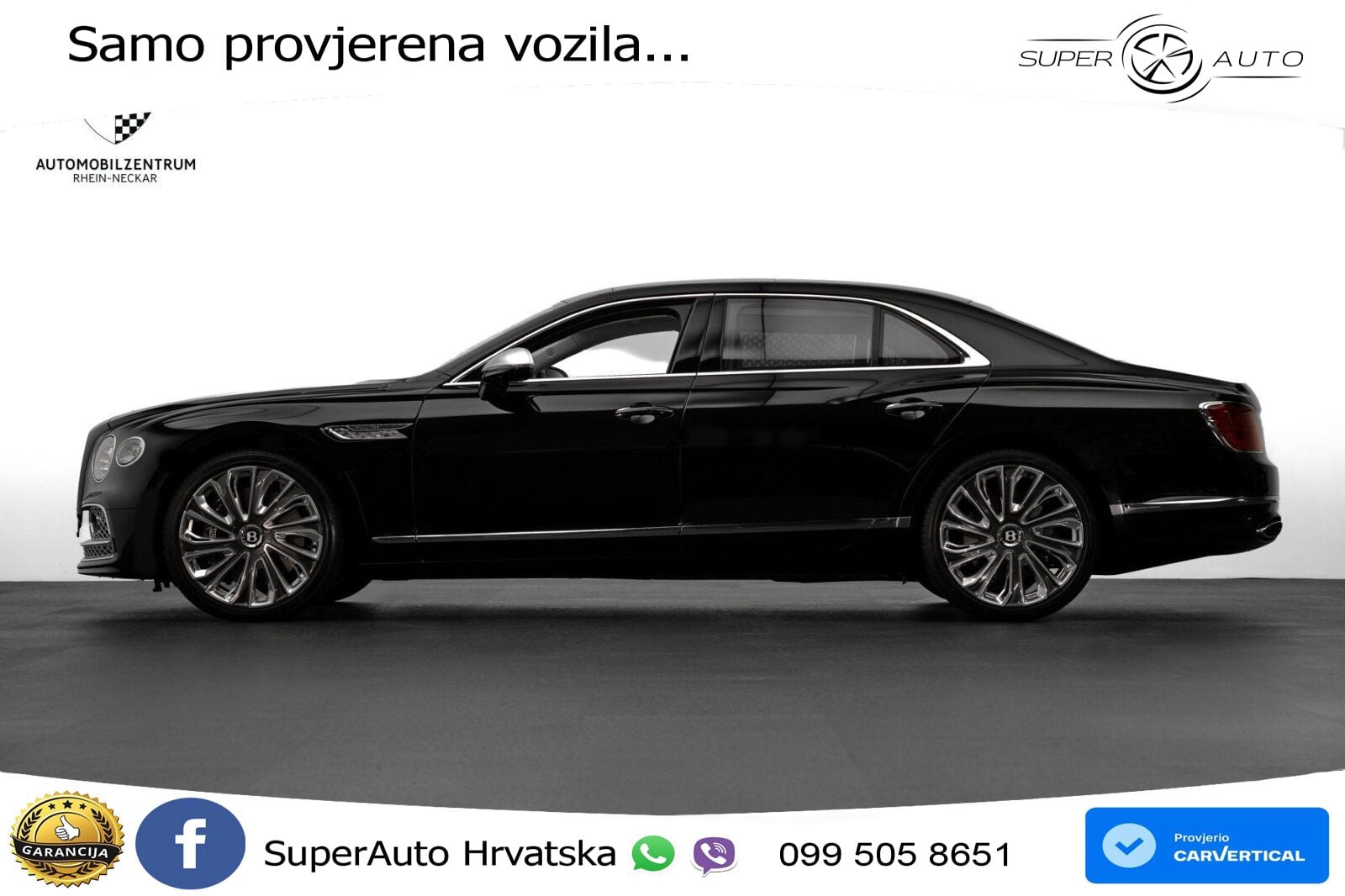 Bentley Flying Spur III 6.0 W12 (635 KS) AWD Automatic LED+GR SJED+ACC