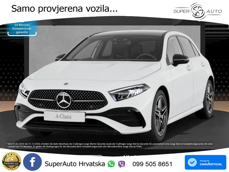 Mercedes-Benz A 200 7G-DCT AMG LED+GR SJED+ACC