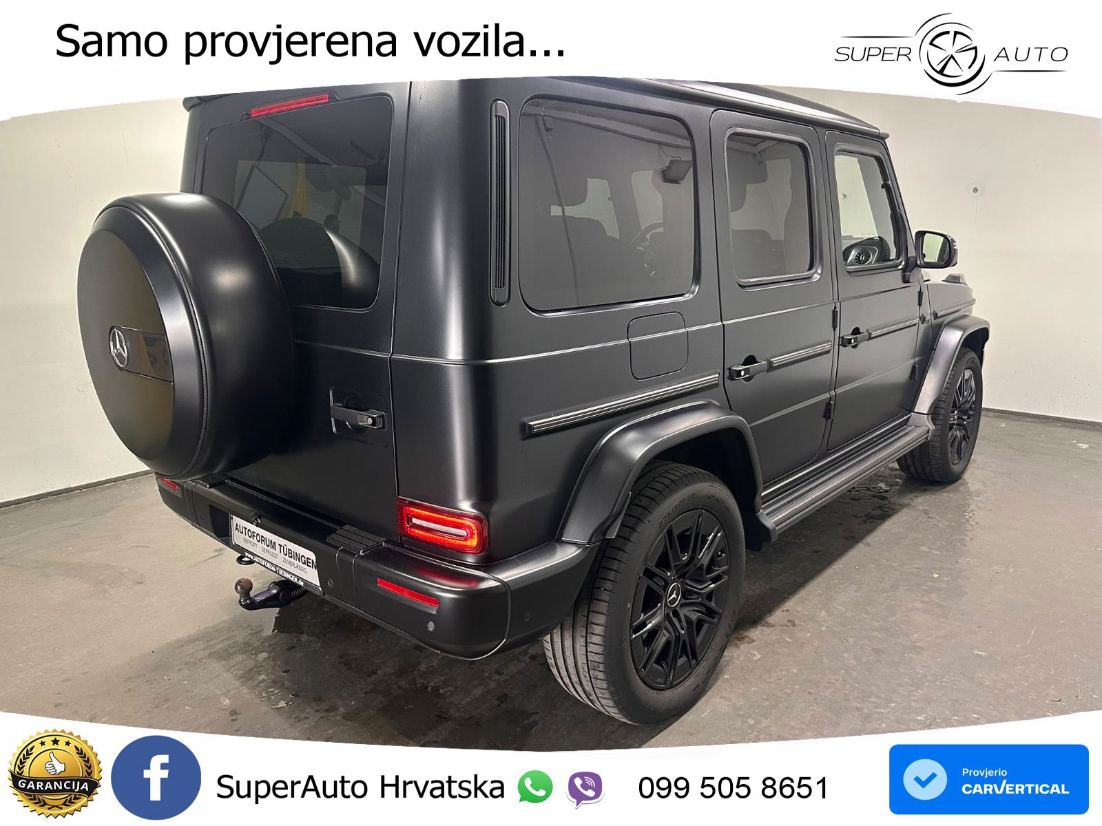 Mercedes G 450d Long (367 KS) 4MATIC 9G-TRONIC Manufaktur LED+GR SJED+ACC