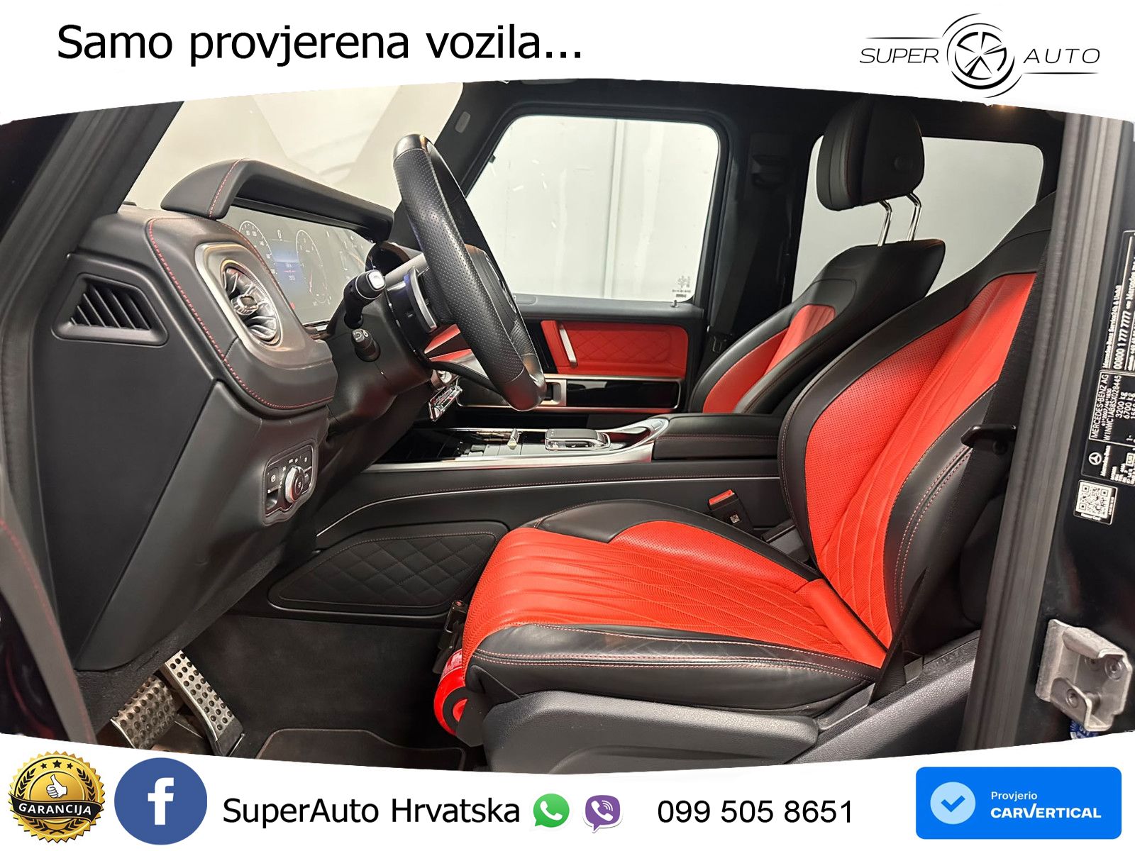 Mercedes G 450d Long (367 KS) 4MATIC 9G-TRONIC Manufaktur LED+GR SJED+ACC