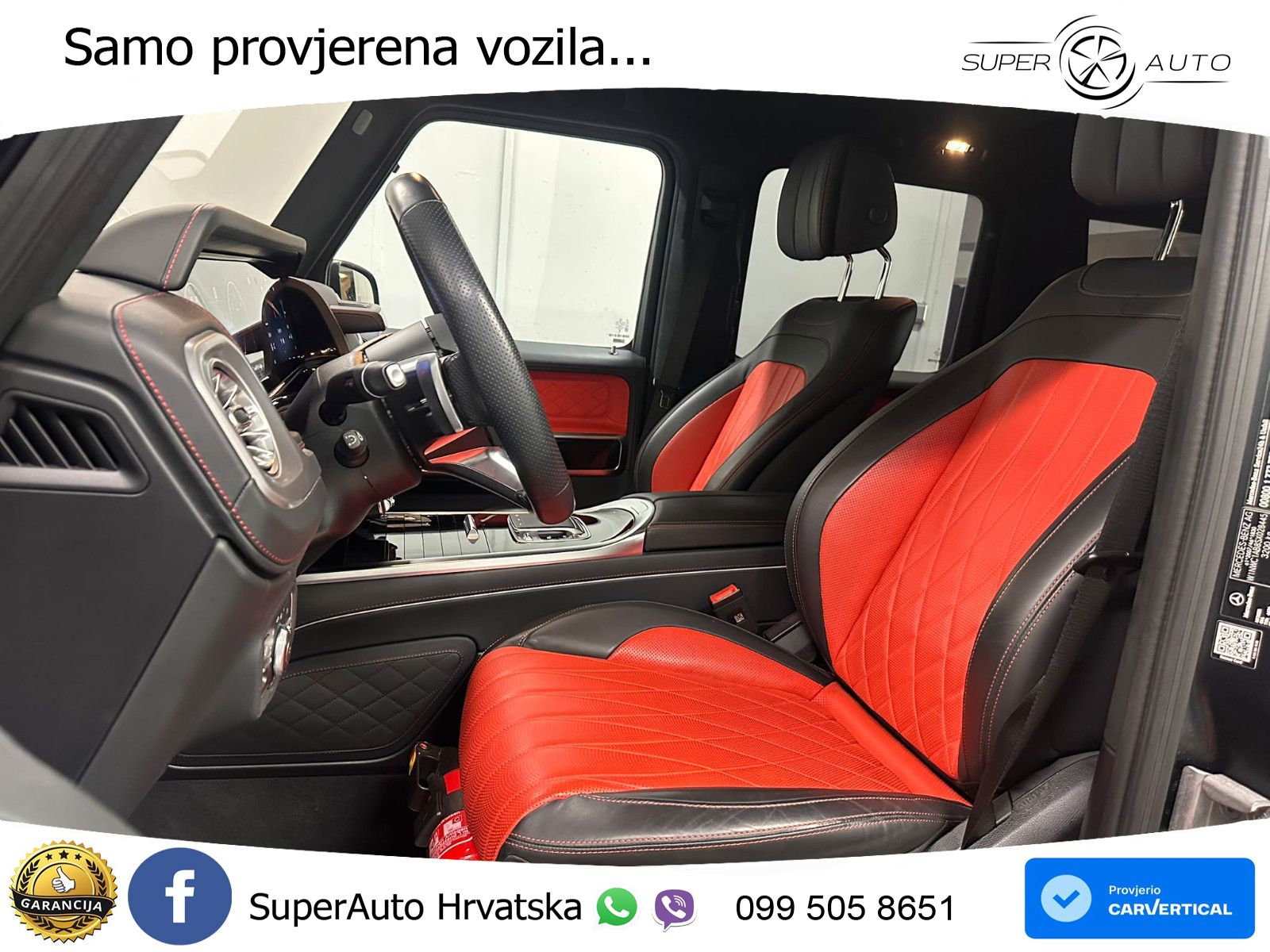 Mercedes G 450d Long (367 KS) 4MATIC 9G-TRONIC Manufaktur LED+GR SJED+ACC