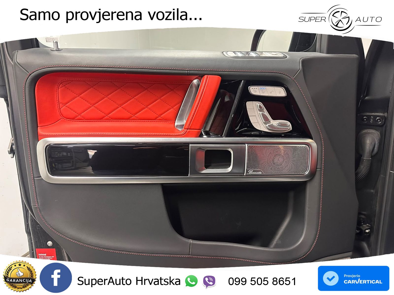 Mercedes G 450d Long (367 KS) 4MATIC 9G-TRONIC Manufaktur LED+GR SJED+ACC