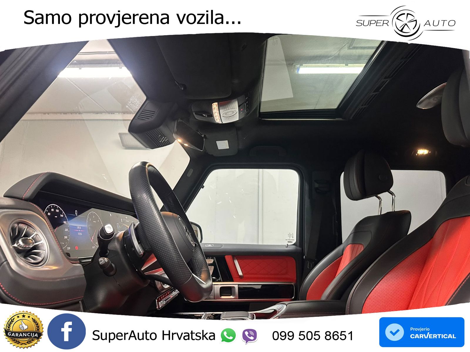 Mercedes G 450d Long (367 KS) 4MATIC 9G-TRONIC Manufaktur LED+GR SJED+ACC