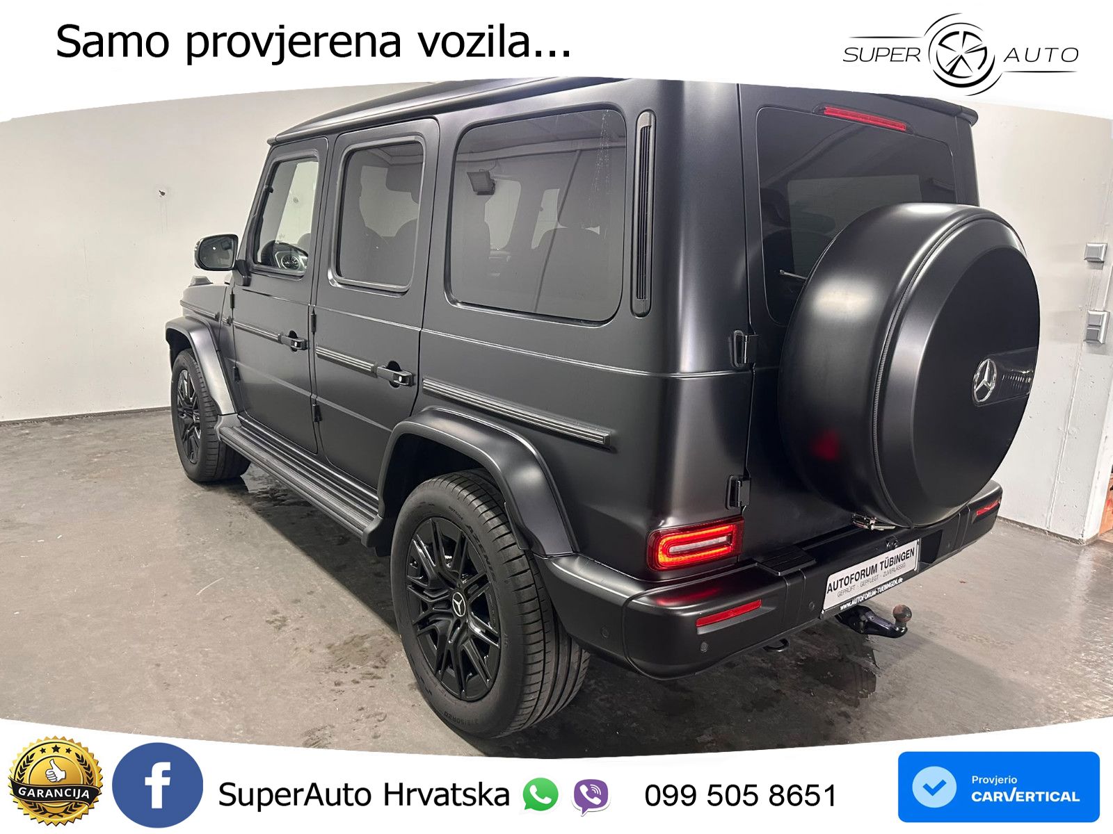 Mercedes G 450d Long (367 KS) 4MATIC 9G-TRONIC Manufaktur LED+GR SJED+ACC