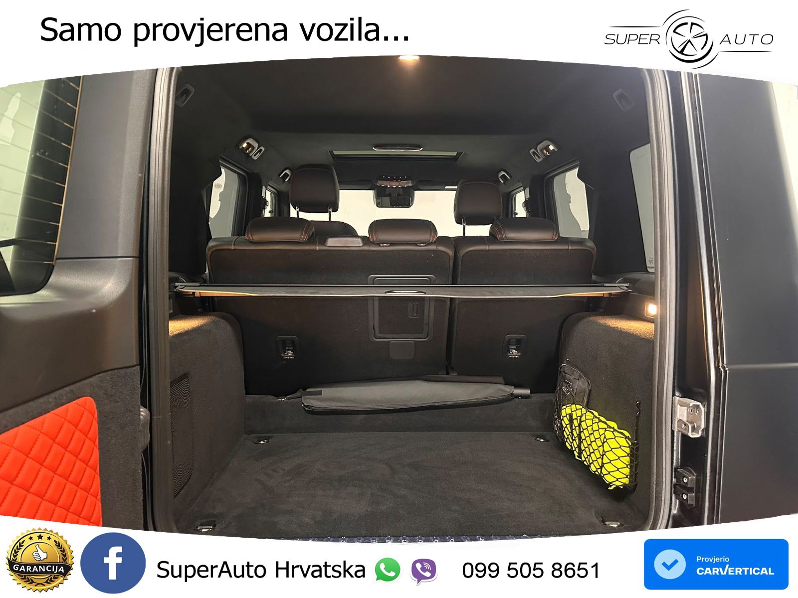 Mercedes G 450d Long (367 KS) 4MATIC 9G-TRONIC Manufaktur LED+GR SJED+ACC