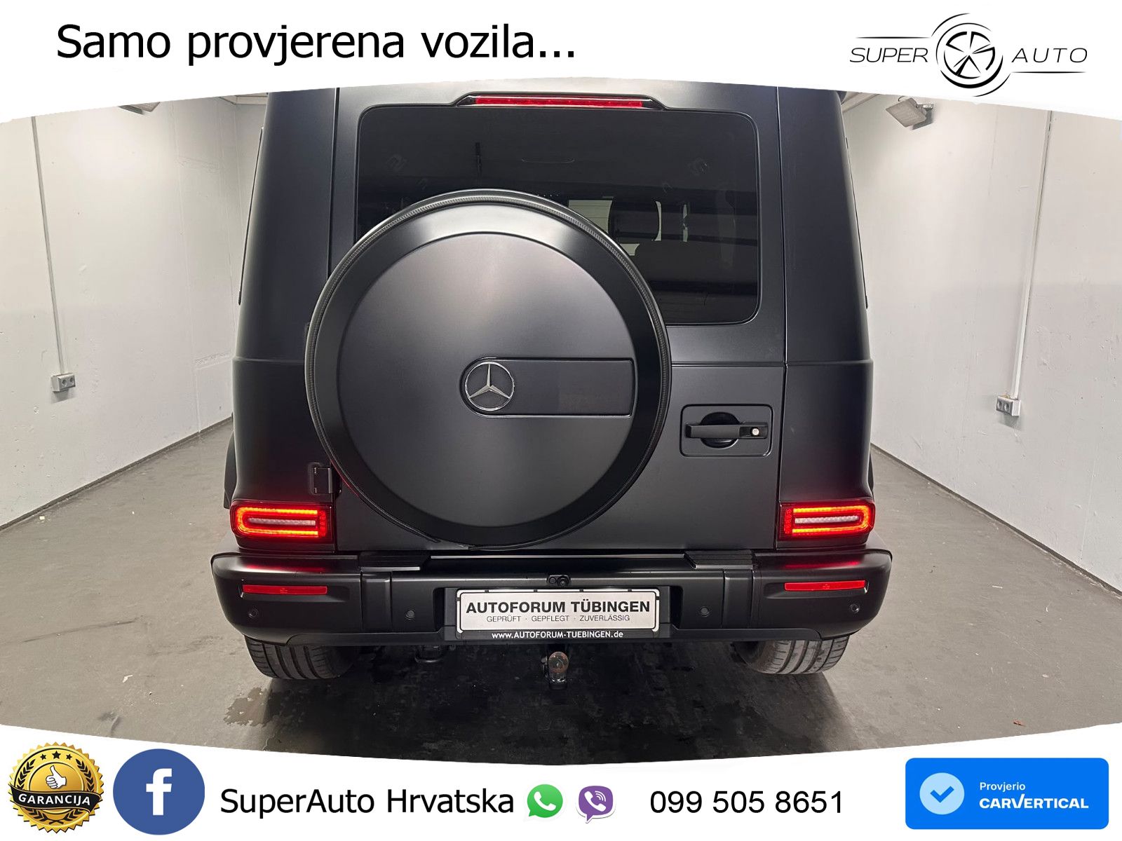 Mercedes G 450d Long (367 KS) 4MATIC 9G-TRONIC Manufaktur LED+GR SJED+ACC
