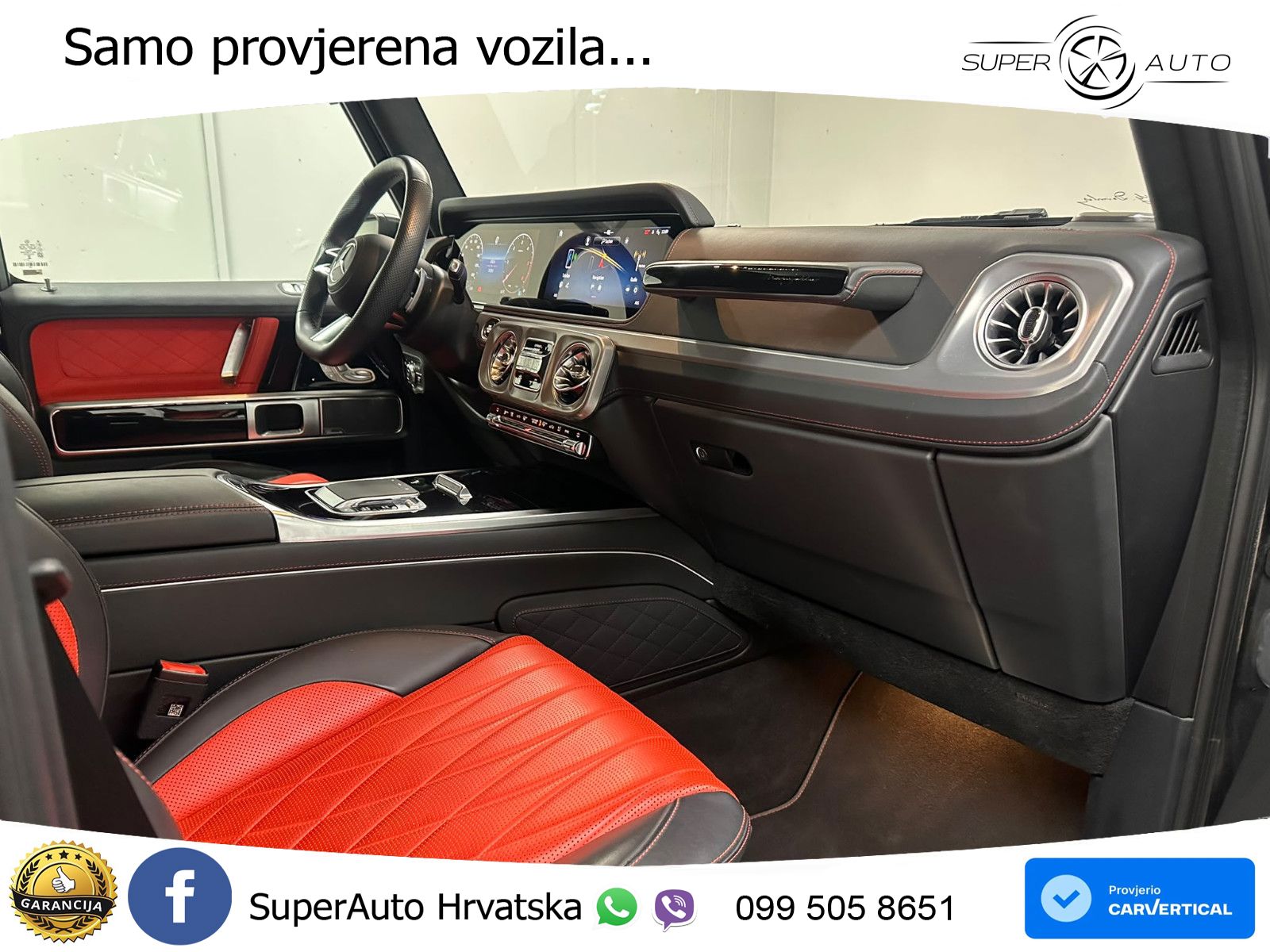 Mercedes G 450d Long (367 KS) 4MATIC 9G-TRONIC Manufaktur LED+GR SJED+ACC