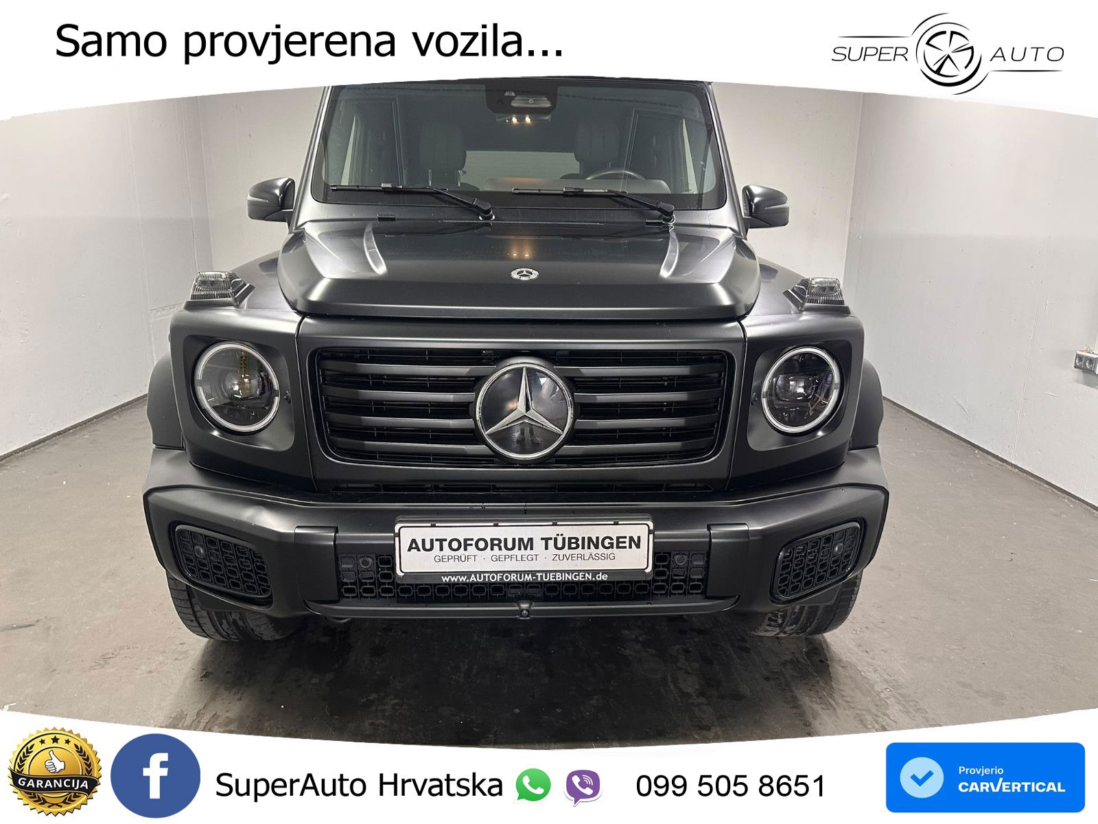 Mercedes G 450d Long (367 KS) 4MATIC 9G-TRONIC Manufaktur LED+GR SJED+ACC