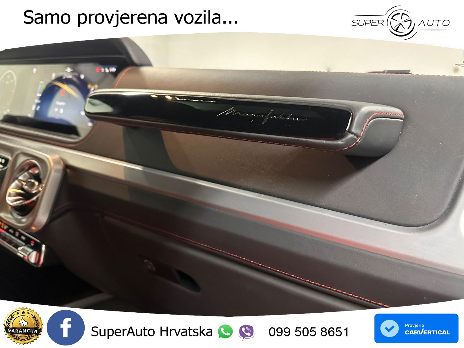 Mercedes G 450d Long (367 KS) 4MATIC 9G-TRONIC Manufaktur LED+GR SJED+ACC