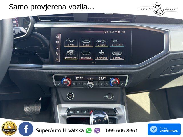 Audi Q3 35 TFSI (150 KS) S tronic advanced LED+GR SJED+ACC