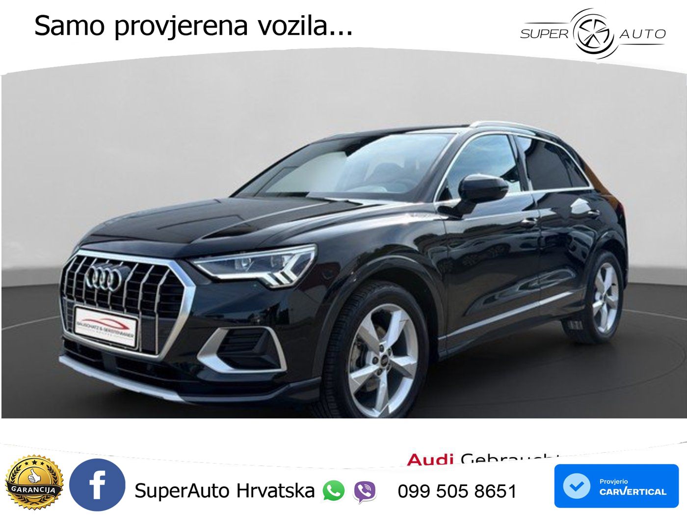 Audi Q3 35 TFSI (150 KS) S tronic advanced LED+GR SJED+ACC