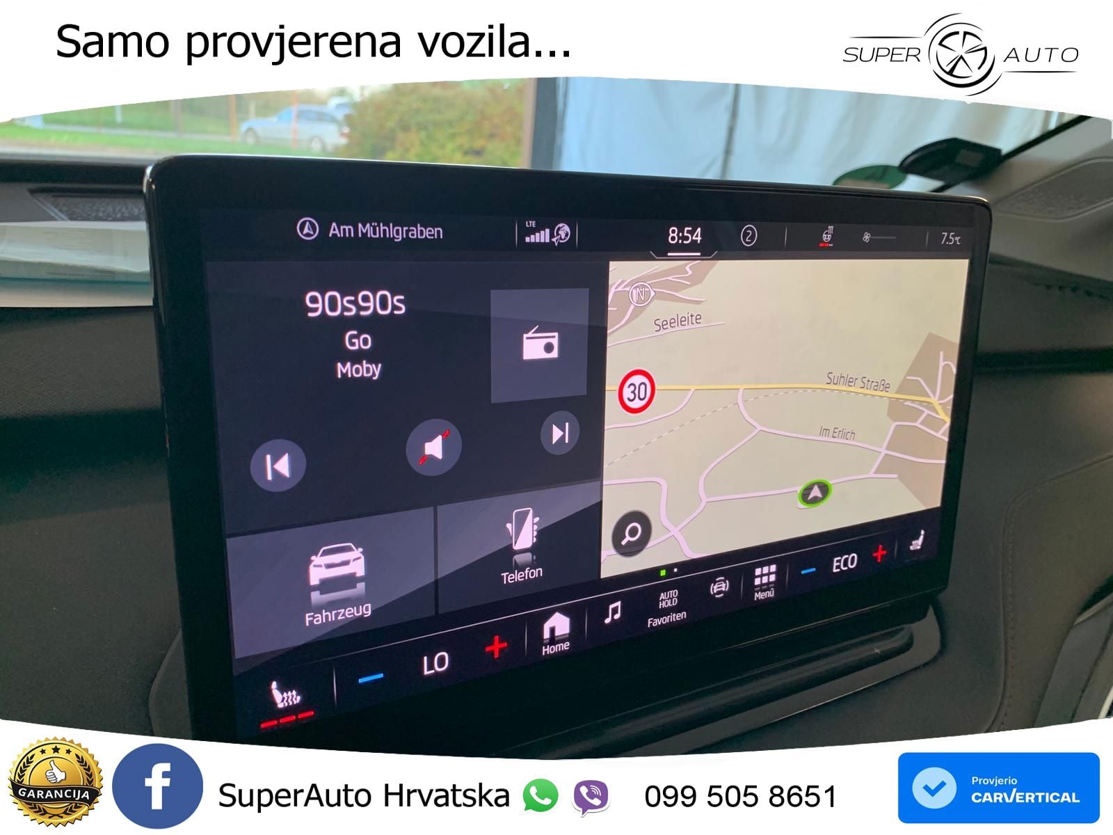 Škoda Enyaq iV 80x 82 kWh (265 KS) AWD Suite LED+GR SJED+ACC