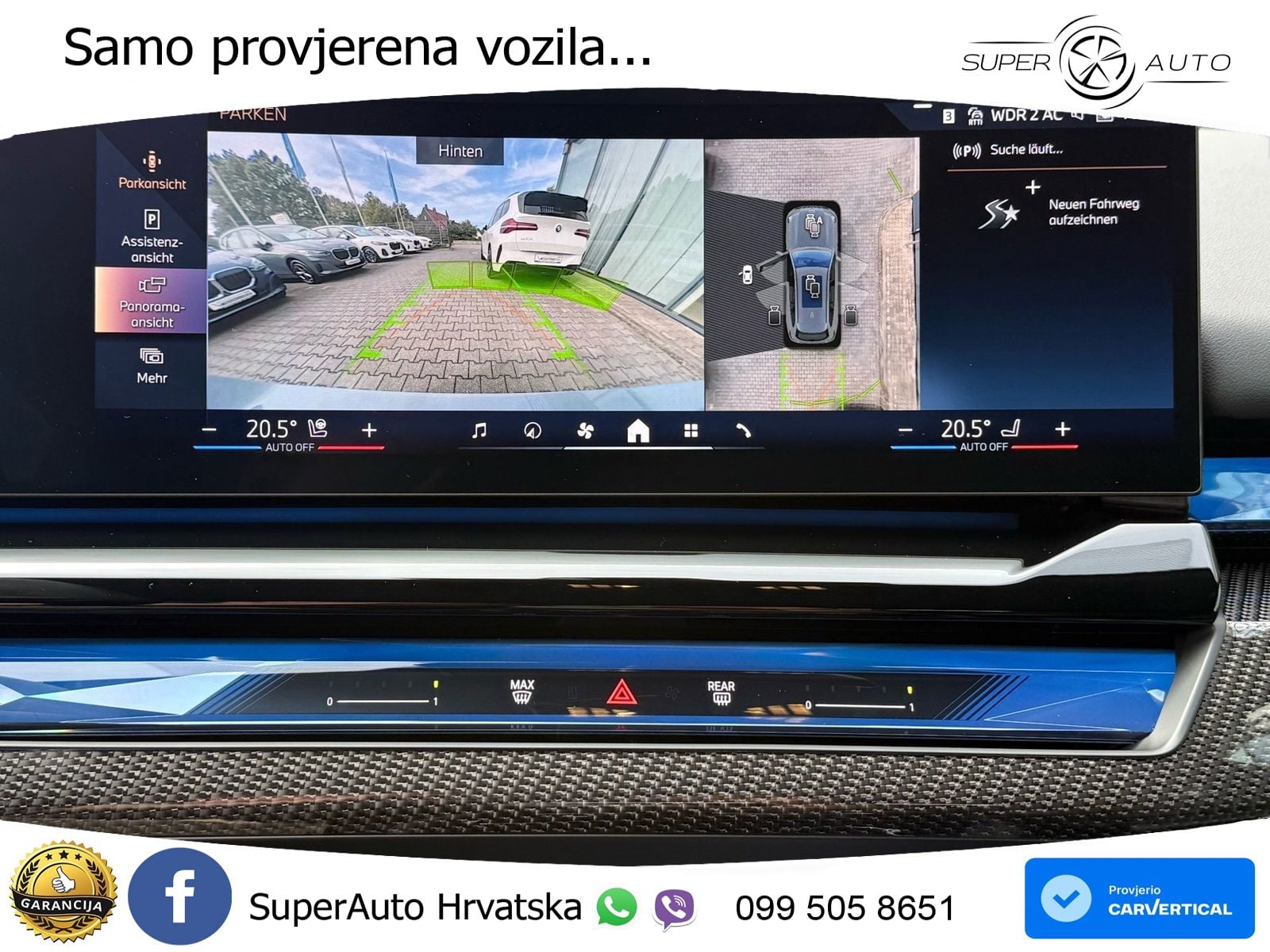 BMW 520d Touring (197 KS) Steptronic M Sport LED+GR SJED+ACC