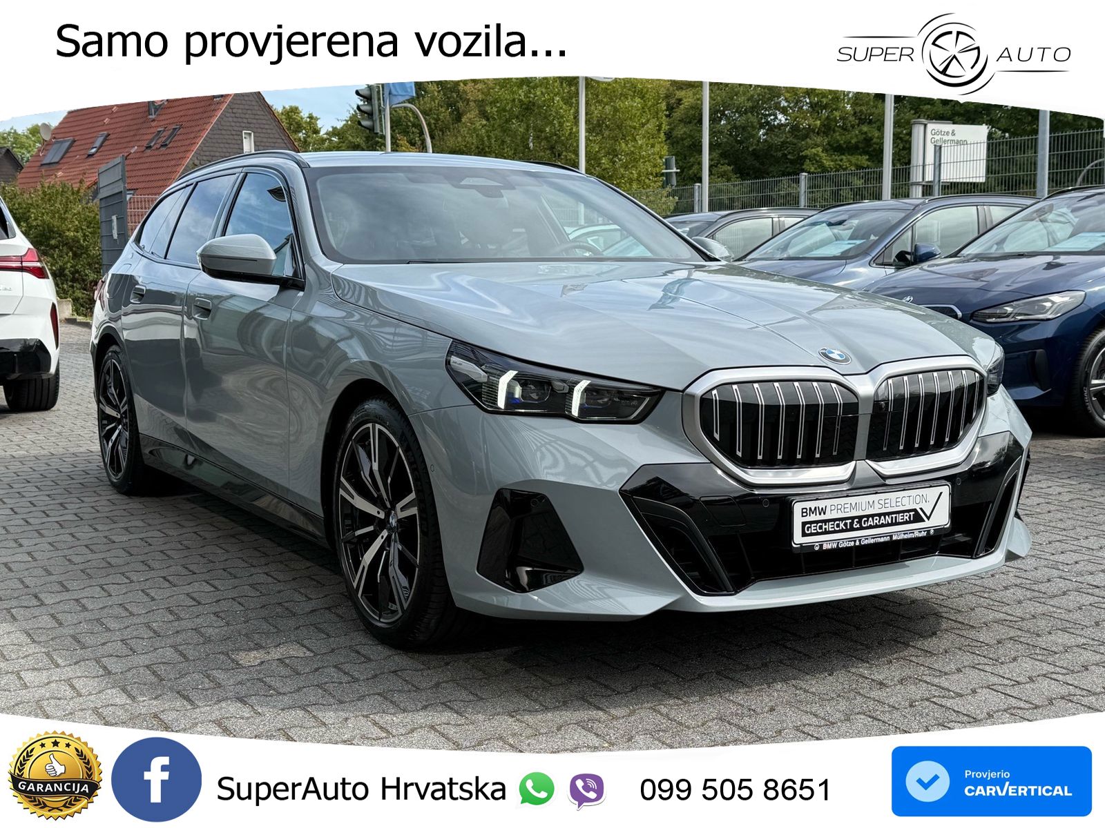BMW 520d Touring (197 KS) Steptronic M Sport LED+GR SJED+ACC