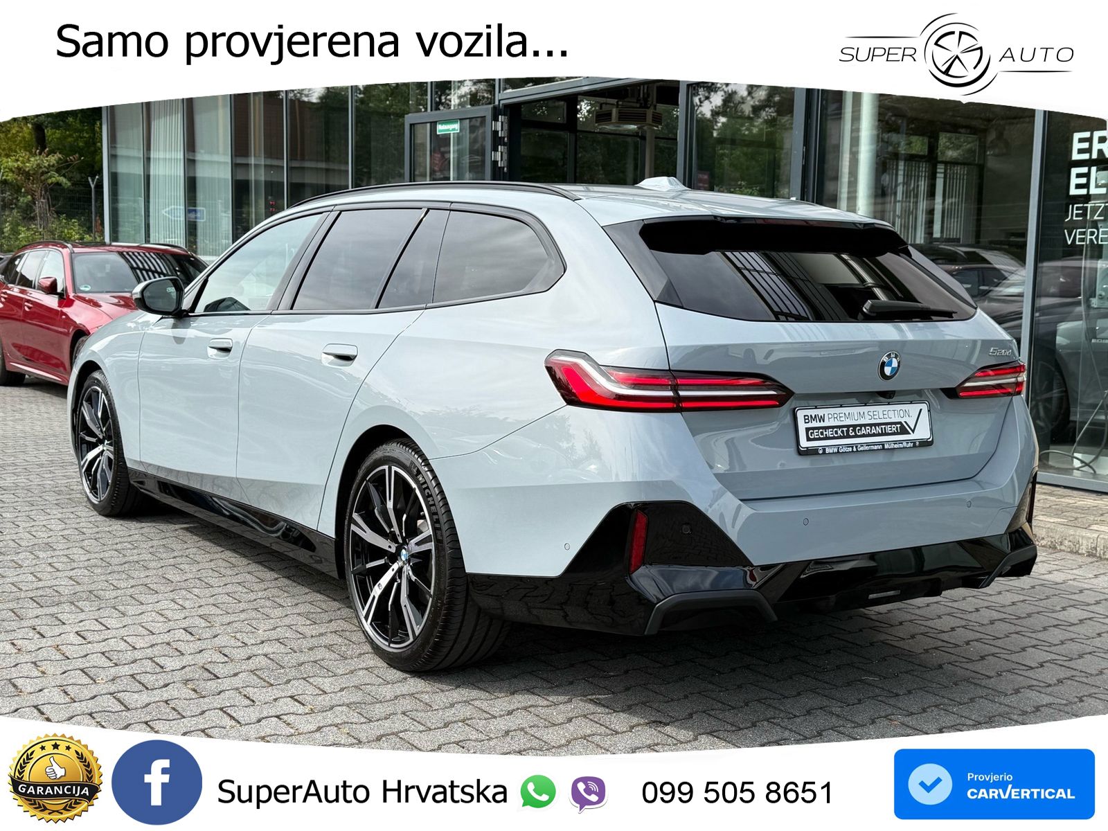 BMW 520d Touring (197 KS) Steptronic M Sport LED+GR SJED+ACC