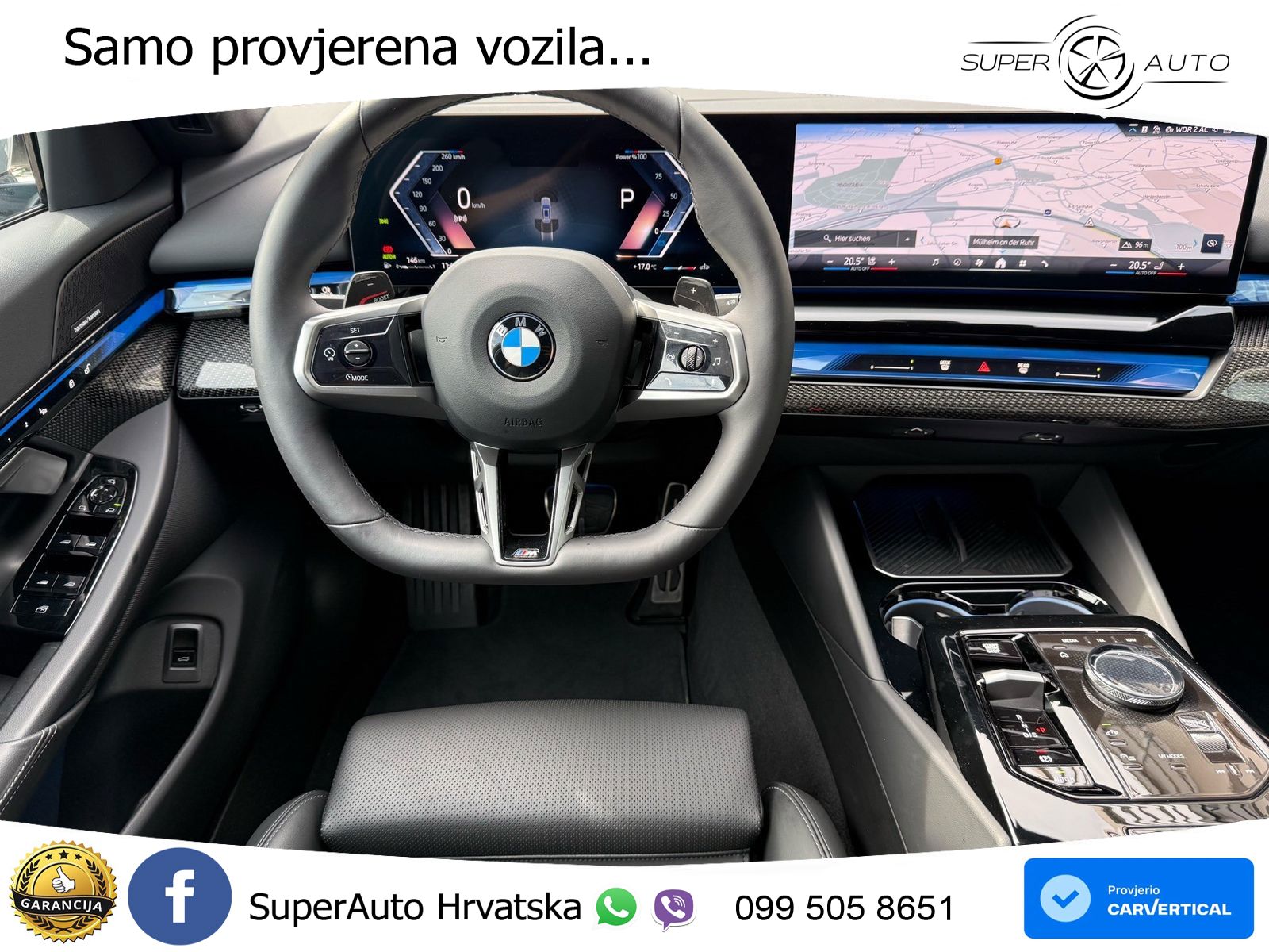 BMW 520d Touring (197 KS) Steptronic M Sport LED+GR SJED+ACC