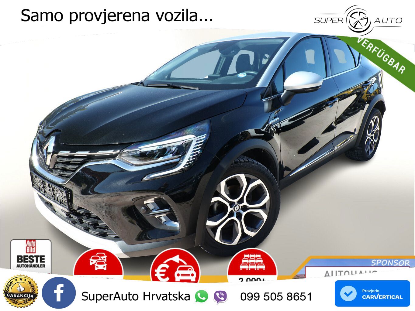 Renault Captur 1.3 TCe (140 KS) EDC Techno LED+GR SJED+ACC