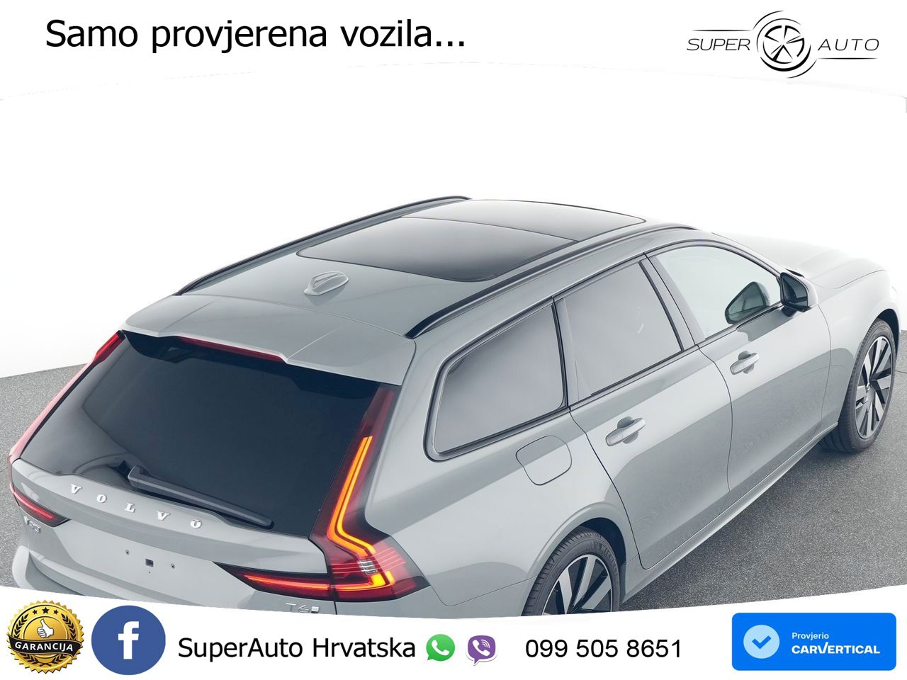 Volvo V90 Recharge T6 AWD Geartronic ACC+HEAD+4xGR SJED+360+PANO
