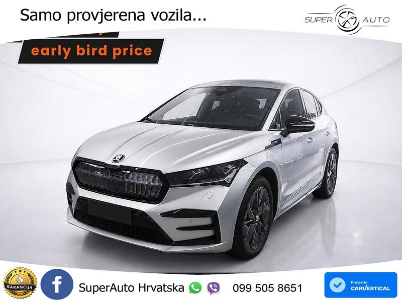 Škoda Enyaq Coupe iV RS 82 kWh (299 KS) AWD MATRIX+GR SJED+KAM