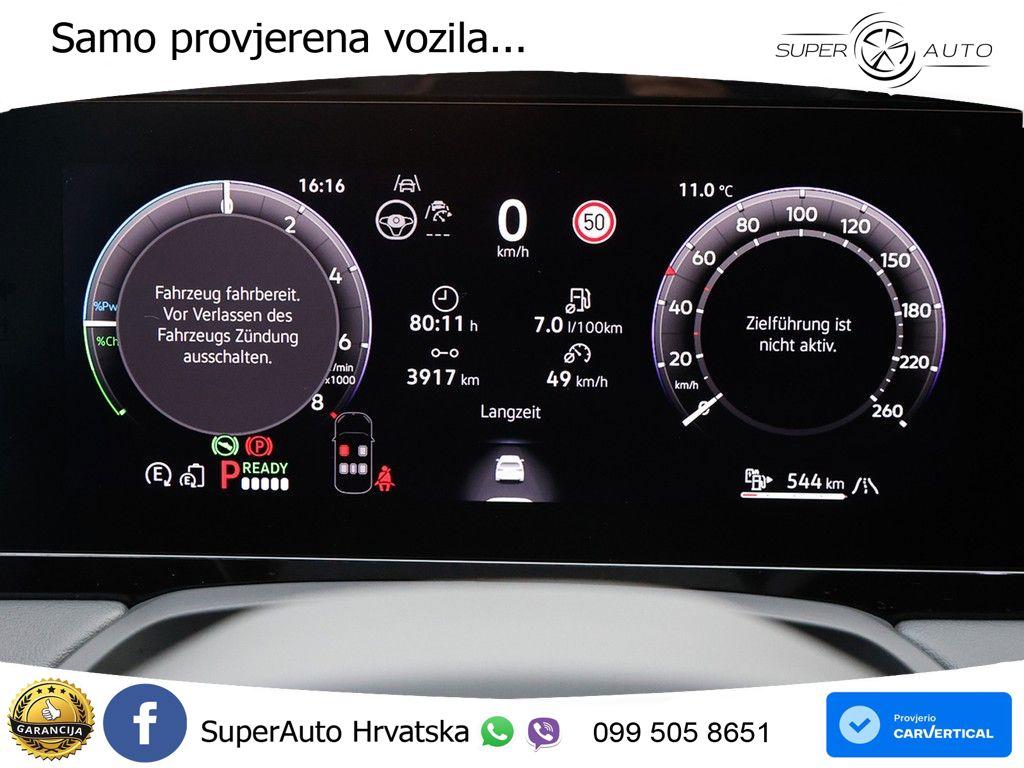 Volkswagen Passat Variant 1.5 TSI (204 KS) eHybrid DSG Business LED+GR SJED+ACC