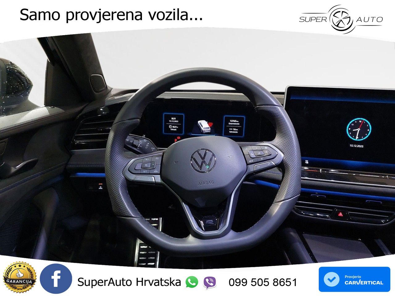 Volkswagen Passat Variant 1.5 TSI (204 KS) eHybrid DSG R-Line LED+GR SJED+ACC