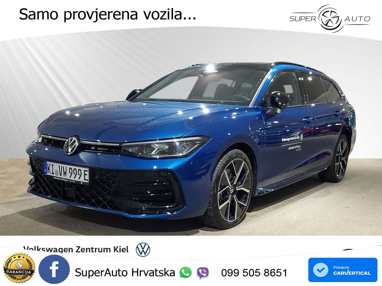 Volkswagen Passat Variant 1.5 TSI (204 KS) eHybrid DSG R-Line LED+GR SJED+ACC