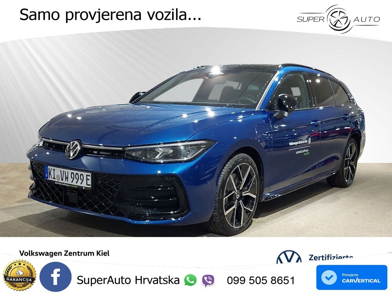 Volkswagen Passat Variant 1.5 TSI (204 KS) eHybrid DSG R-Line LED+GR SJED+ACC