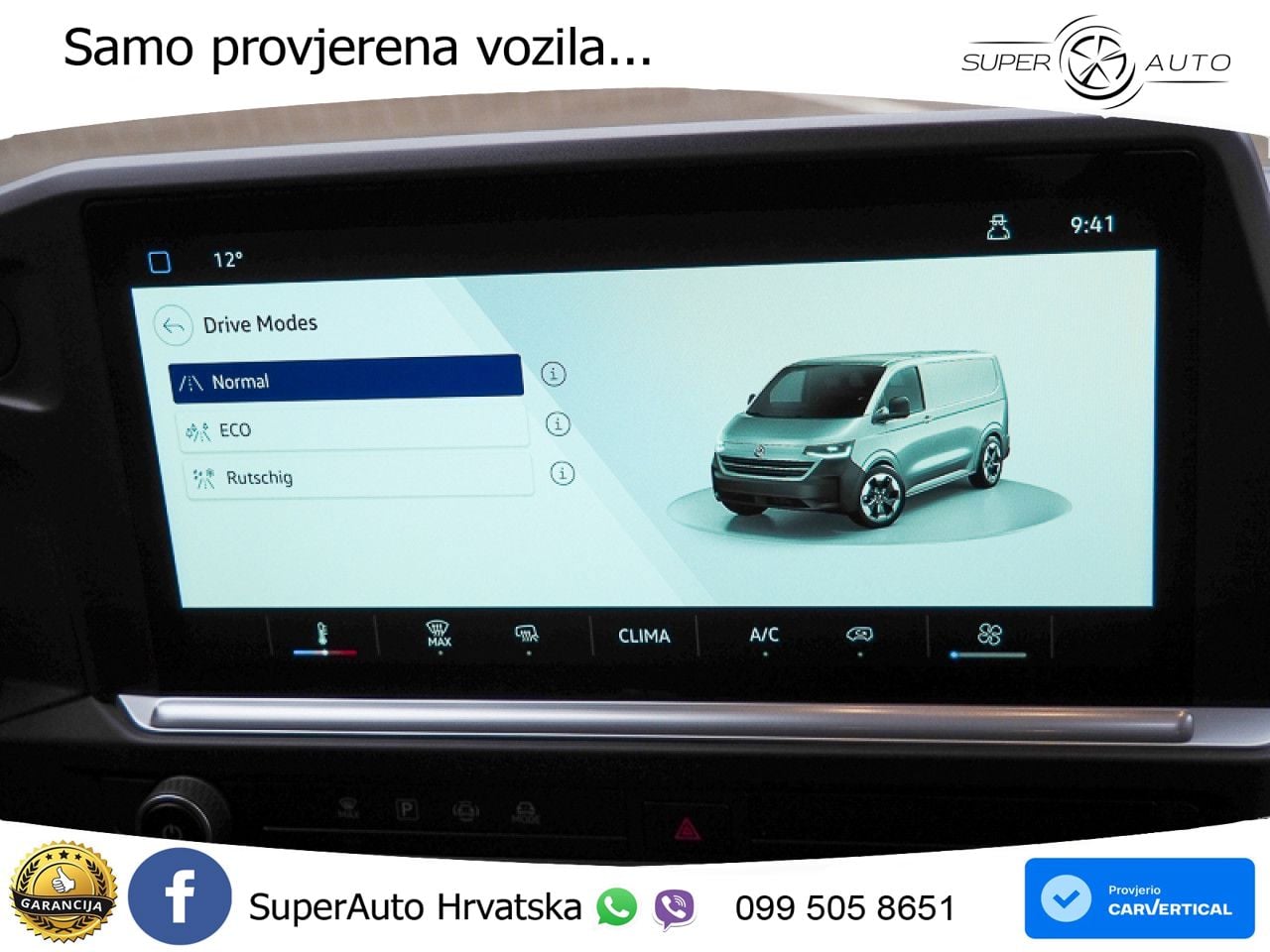 Volkswagen Transporter Kasten T7 2.0 TDI LR KLIMA, BODEN 110 KS