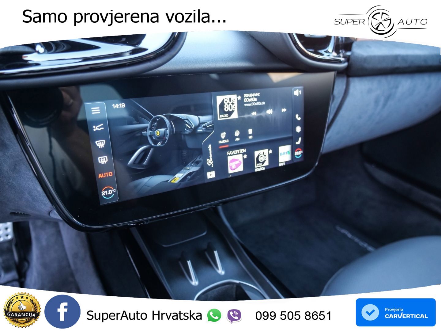 Ferrari 12Cilindri 6.5 V12 (830 KS) DCT MATRIX+GR SJED+KAM