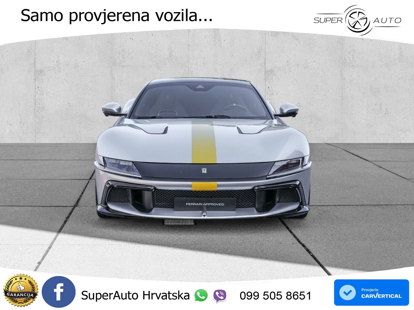 Ferrari 12Cilindri 6.5 V12 (830 KS) DCT MATRIX+GR SJED+KAM