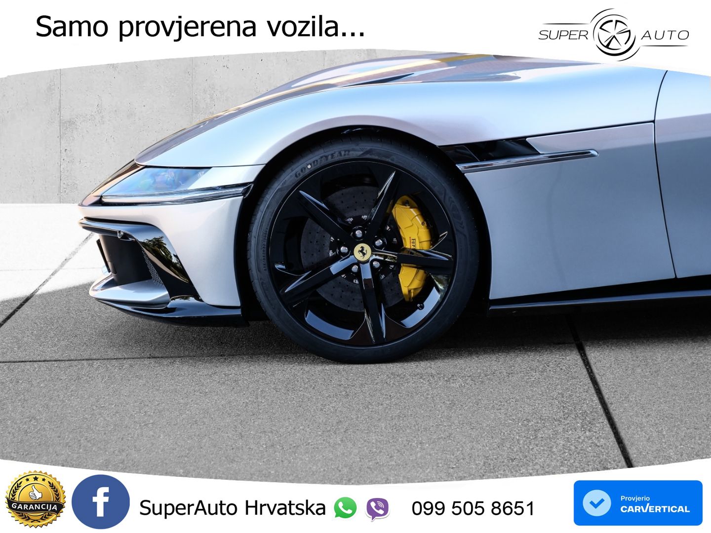 Ferrari 12Cilindri 6.5 V12 (830 KS) DCT MATRIX+GR SJED+KAM