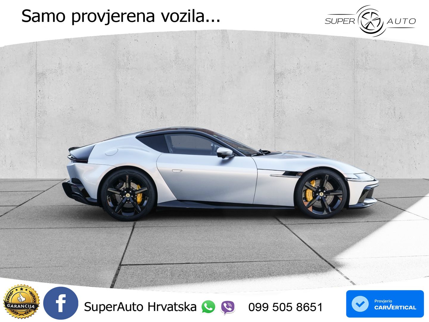 Ferrari 12Cilindri 6.5 V12 (830 KS) DCT MATRIX+GR SJED+KAM