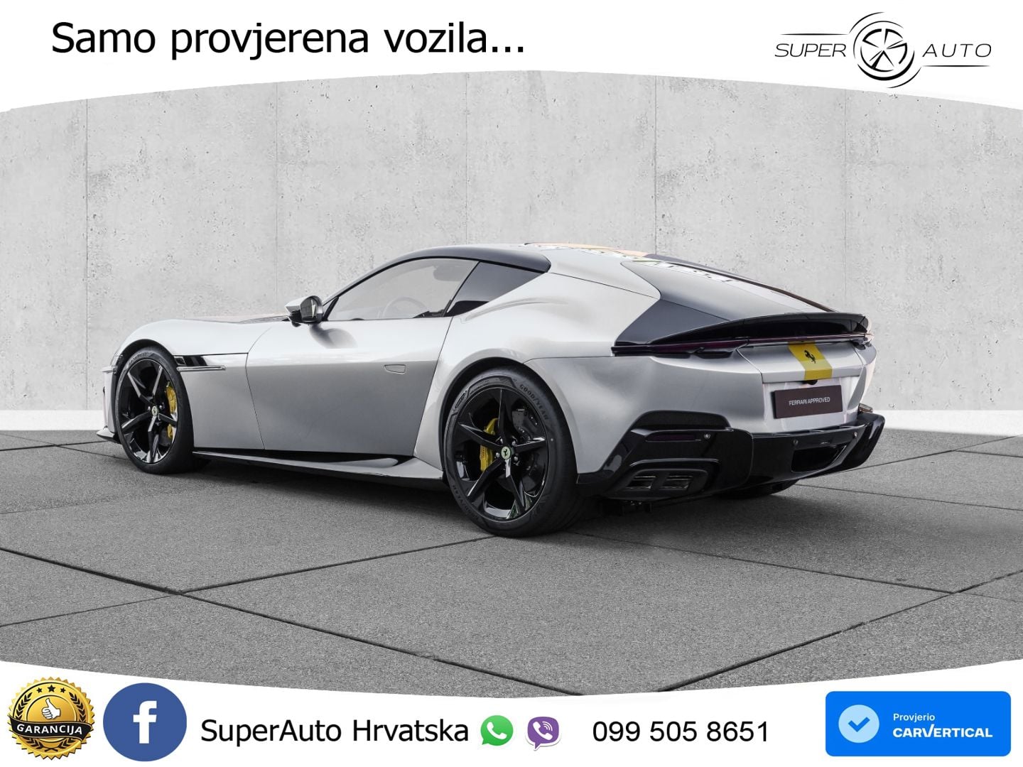 Ferrari 12Cilindri 6.5 V12 (830 KS) DCT MATRIX+GR SJED+KAM