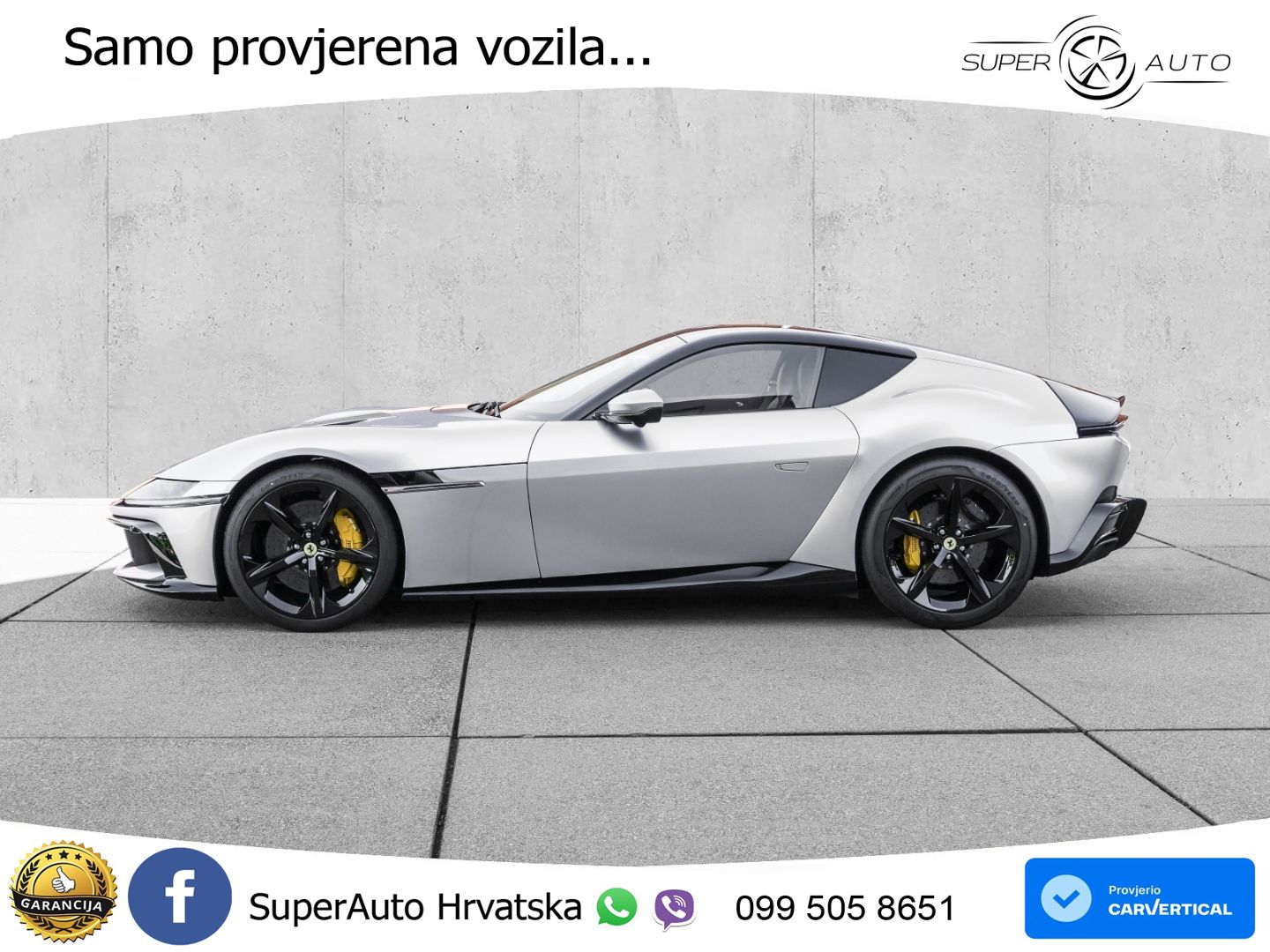 Ferrari 12Cilindri 6.5 V12 (830 KS) DCT MATRIX+GR SJED+KAM