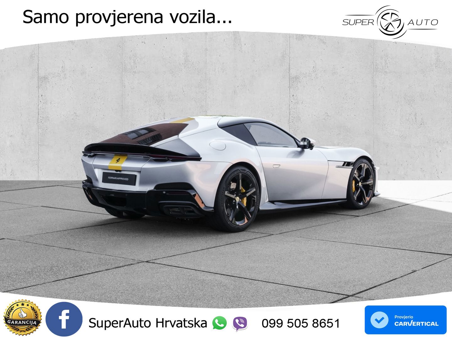 Ferrari 12Cilindri 6.5 V12 (830 KS) DCT MATRIX+GR SJED+KAM