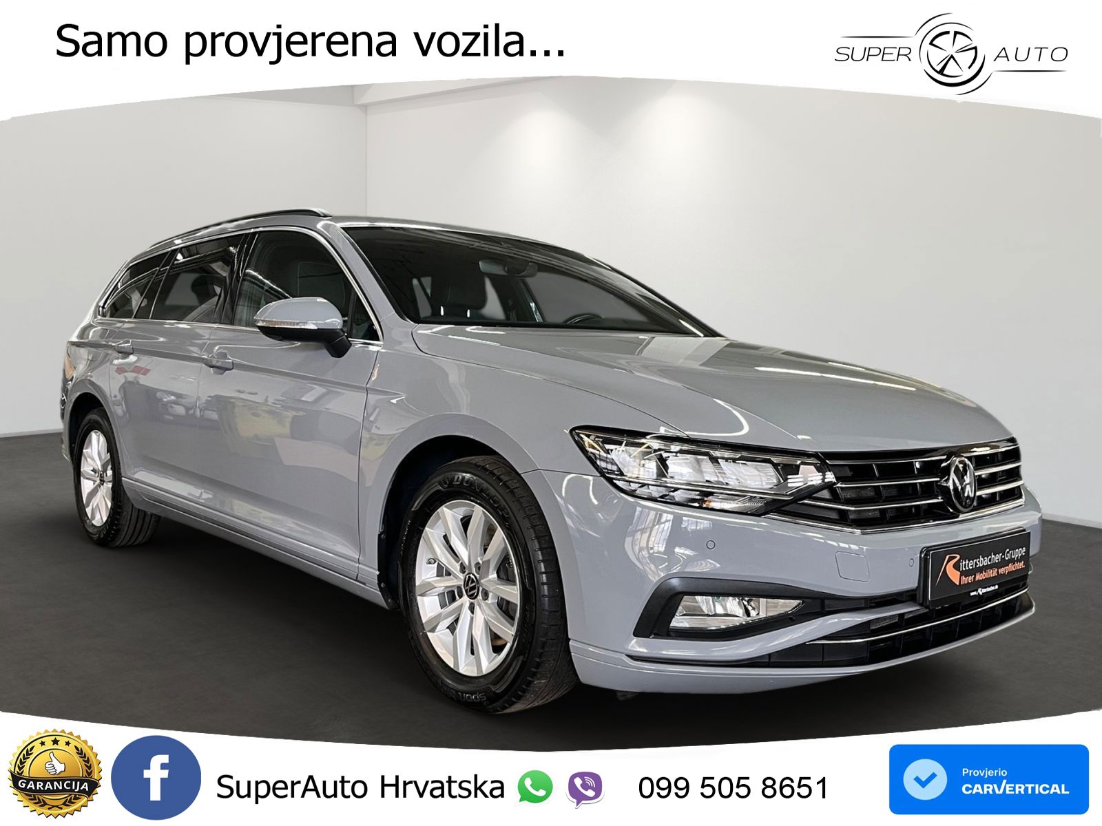 Volkswagen Passat Variant 2.0 TDI (150 KS) DSG Business LED+GR SJED+ACC