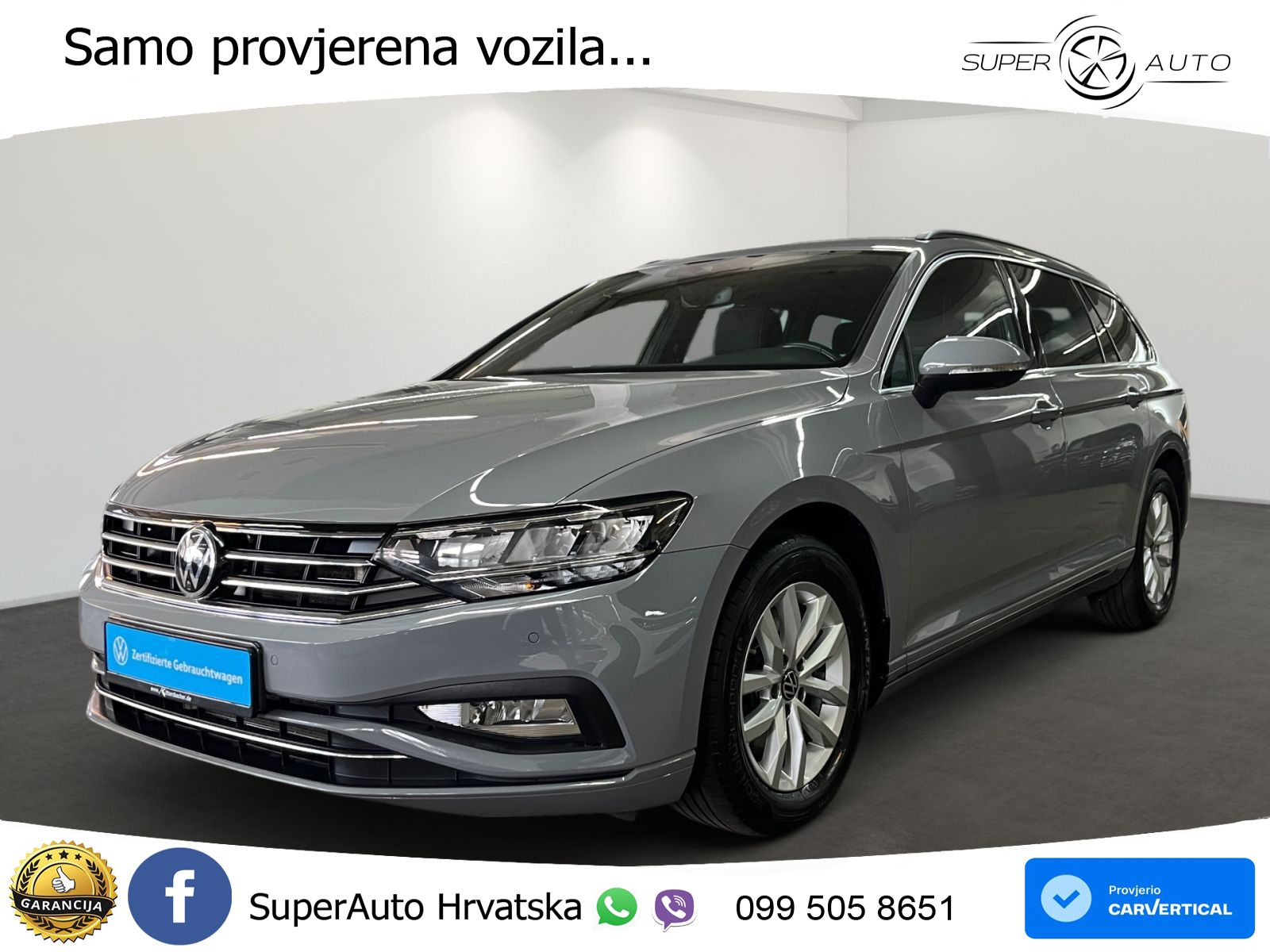 Volkswagen Passat Variant 2.0 TDI (150 KS) DSG Business LED+GR SJED+ACC
