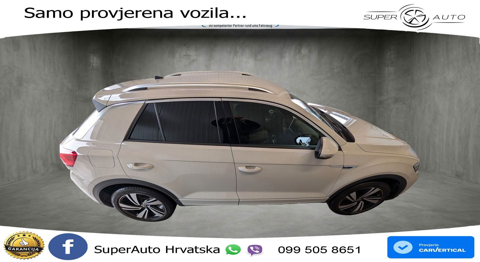 Volkswagen T-Roc 1.5 TSI (150 KS) DSG R-Line LED+GR SJED+ACC