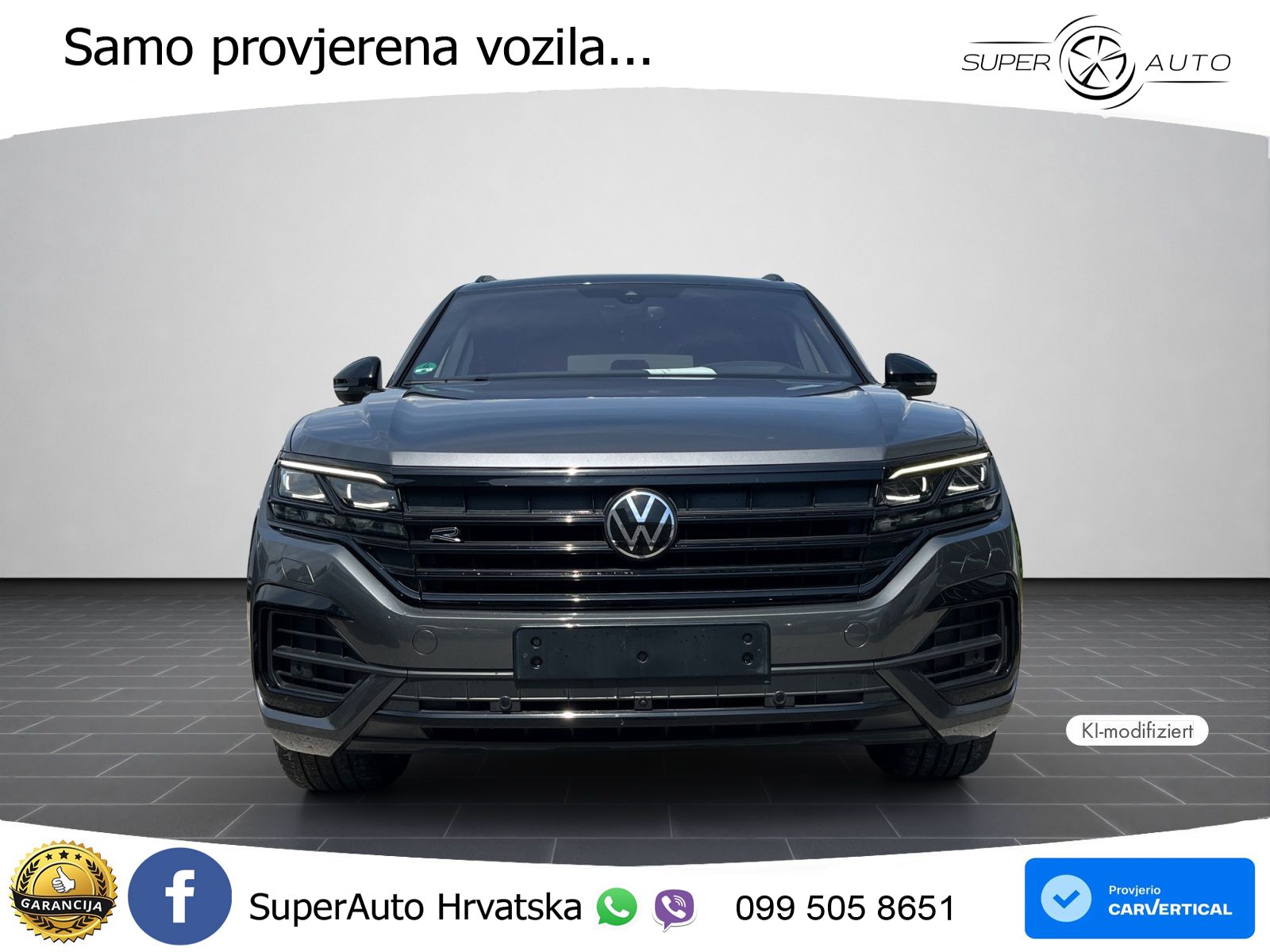 Volkswagen Touareg 3.0 V6 TDI (286 KS) 4MOTION Tiptronic R-Line ZRAČNI+ACC+4xGR SJED+KAM