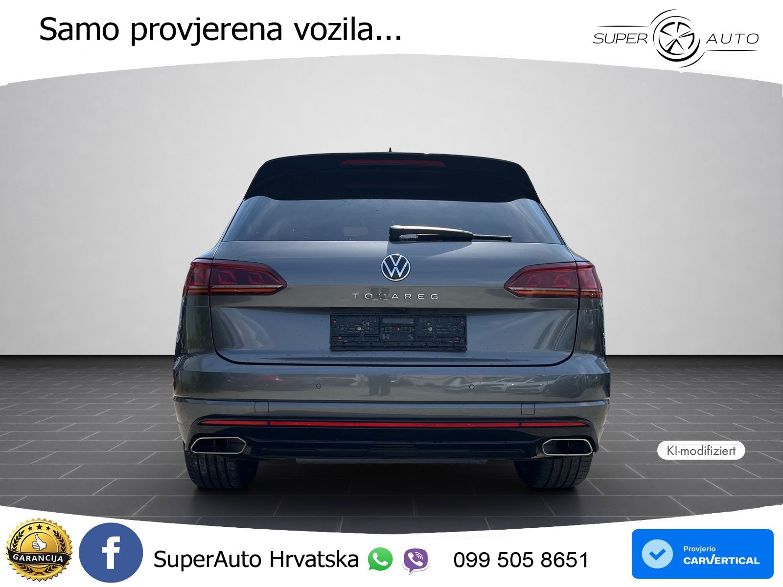 Volkswagen Touareg 3.0 V6 TDI (286 KS) 4MOTION Tiptronic R-Line ZRAČNI+ACC+4xGR SJED+KAM