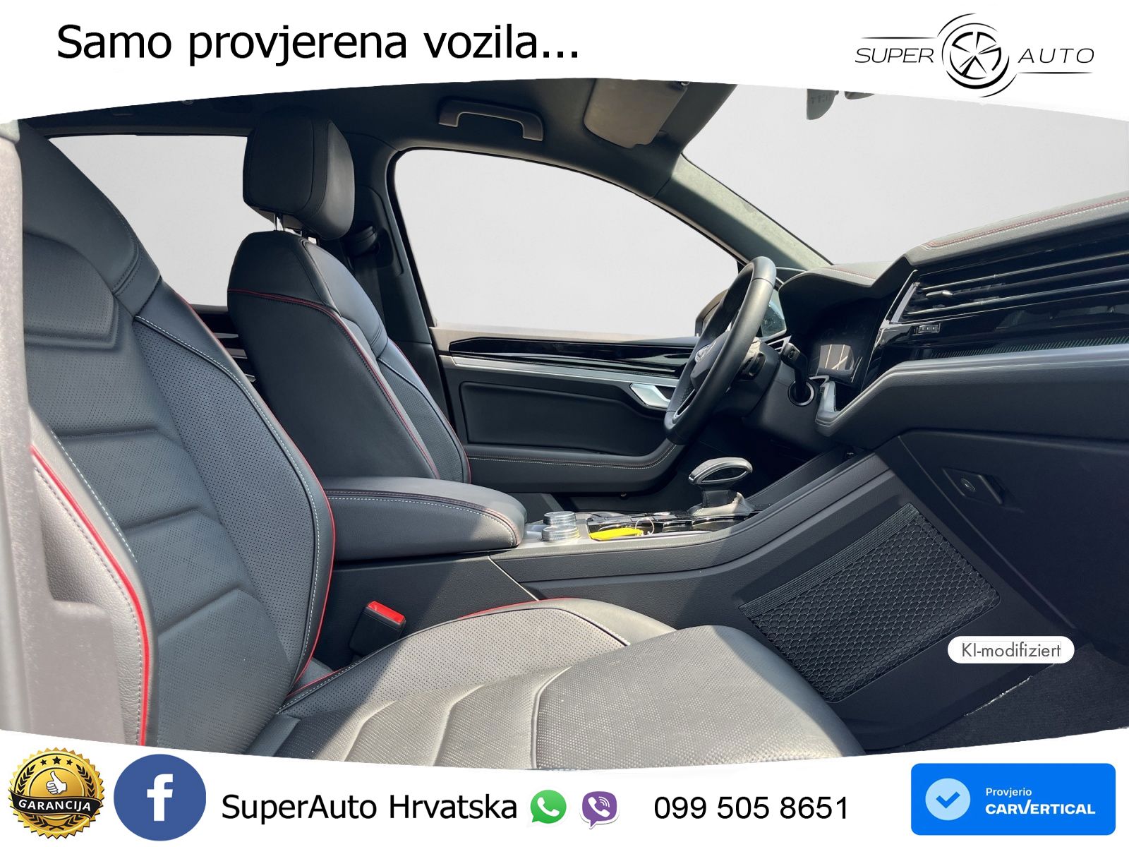 Volkswagen Touareg 3.0 V6 TDI (286 KS) 4MOTION Tiptronic R-Line ZRAČNI+ACC+4xGR SJED+KAM