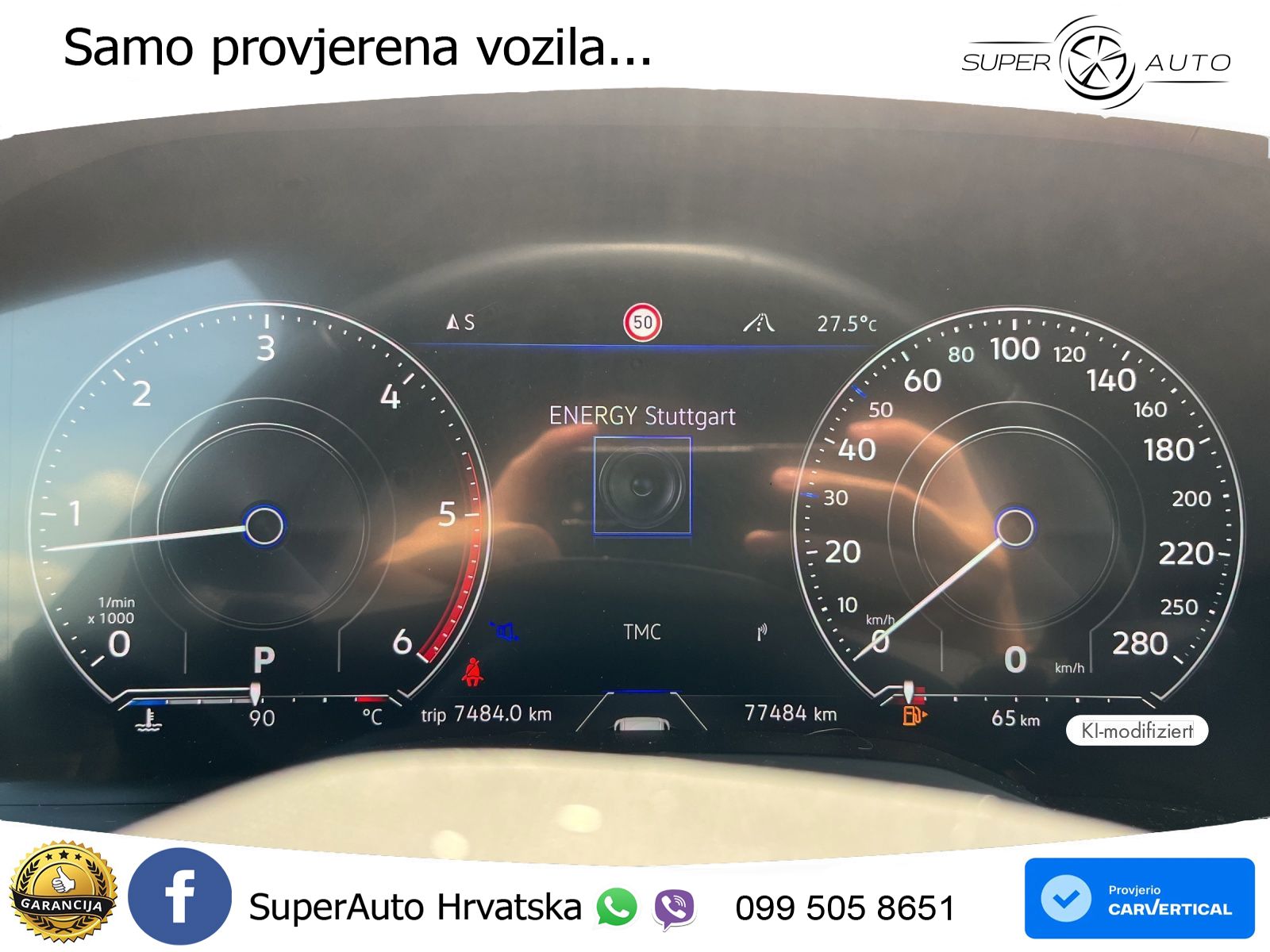 Volkswagen Touareg 3.0 V6 TDI (286 KS) 4MOTION Tiptronic R-Line ZRAČNI+ACC+4xGR SJED+KAM
