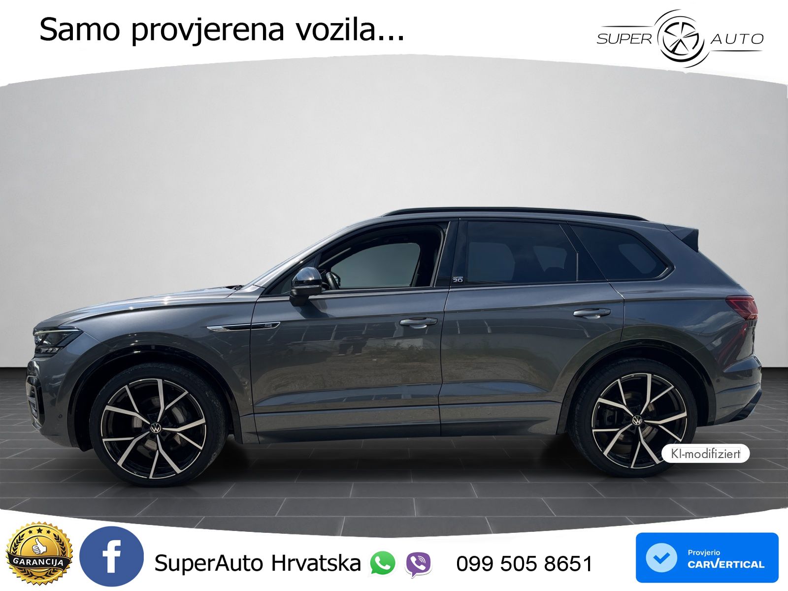 Volkswagen Touareg 3.0 V6 TDI (286 KS) 4MOTION Tiptronic R-Line ZRAČNI+ACC+4xGR SJED+KAM