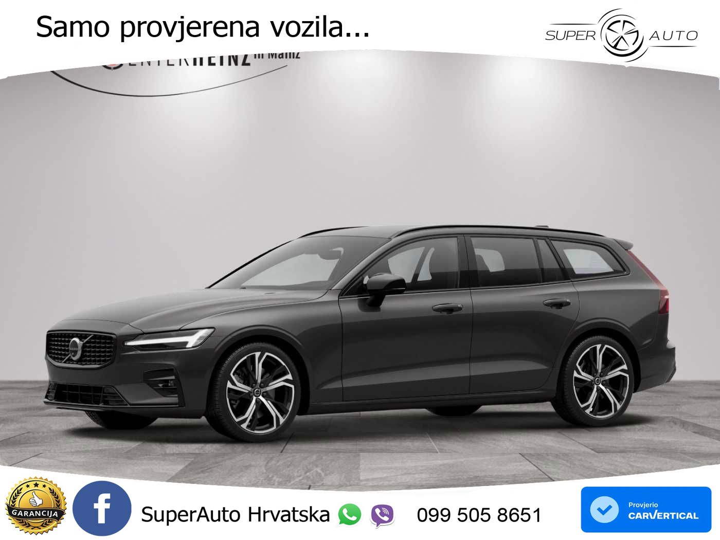 Volvo V60 2.0 B4 Diesel Geartronic LED+GR SJED+ACC